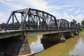 City Chiang Mai Thailand Bridge Steel cool old Royalty Free Stock Photo