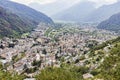 City of Chiavenna Royalty Free Stock Photo