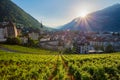 City of Chur. Royalty Free Stock Photo