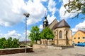 City church in BÃÂ¶blingen at the market square