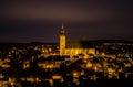 City church in Schneeberg Saxony East Germany