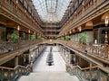 City Cleveland elegant old arcade inside Ohio USA