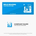 City, Colonization, Colony, Dome, Expansion SOlid Icon Website Banner and Business Logo Template