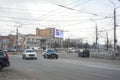 City concert hall on a spring day. Tula city.