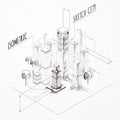 City Construction Sketch Isometric