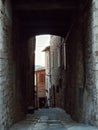 City of Cortona, view of the medieval village of the city of Cortona, Tuscany, Italy