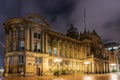 The City Council in Birmingham at night Royalty Free Stock Photo