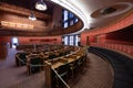 City Council Chamber in Oslo City Hall, Norway Royalty Free Stock Photo