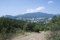 City in the Crimean mountains