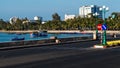 City crossroads in Vung Tau Royalty Free Stock Photo