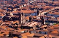 City of Cuzco in Peru, South America