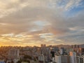 City of Daegu in the morning Royalty Free Stock Photo