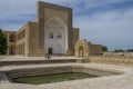 City of the dead. Memorial complex, necropolis Chor-Bakr in Bukhara, Uzbekistan. UNESCO world Heritage