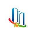 City Deal logo vector template, Creative Deal logo design concepts Royalty Free Stock Photo