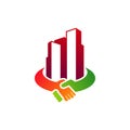 City Deal logo vector template, Creative Deal logo design concepts Royalty Free Stock Photo