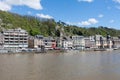 City of Dinant along the river Meuse, Belgium Royalty Free Stock Photo