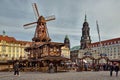 City of Dresden. Saxony. Germany. Center of the old city.