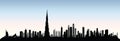 City Dubai skyline. UAE cityscape United Arab Emirates urban vie