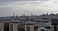 Cityscape Edinburgh skyline old & new architecture Royalty Free Stock Photo