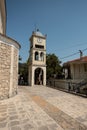 The mountain village of Egklouvi, Lefkada Royalty Free Stock Photo