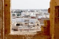 The city of El Djem in Tunisia