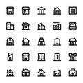 City Elements Vector Icons 1 Royalty Free Stock Photo