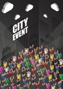 City event poster design