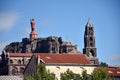 Statue of Madonna with Child in Le-Puy-en-Velay, France Royalty Free Stock Photo