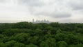 City Forest Skyline aerial view