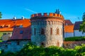 City fortification of Czech town Trebon Royalty Free Stock Photo