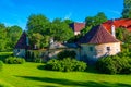 City fortification of Czech town Trebon Royalty Free Stock Photo