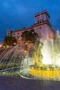 City fountain in Bielsko-Biala