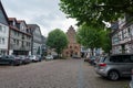 Frankenberg an der Eder, Hesse, Germany June 07, 2023 - Old town scene Royalty Free Stock Photo