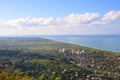 The city of Gagra. Abkhazia Royalty Free Stock Photo