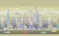 City Game Backgrounds With retro cars ,2d game application .