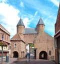 City gate in amersfoort, netherlands Royalty Free Stock Photo
