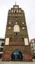 City gate KrÃÂ¶peliner Tor in Rostock, Germany, Europe.