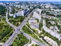 The City Gates of Chisinau, Republic of Moldova, Aerial view