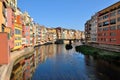 City of Gerona, Catalonia. Spain Royalty Free Stock Photo