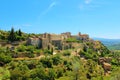 The city of Gordes in the Vaucluse, France. Royalty Free Stock Photo