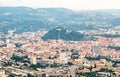 City Graz aerial view with district Gries in Styria, Austria Royalty Free Stock Photo