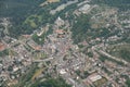 City of Greiz in Germany seen from above Royalty Free Stock Photo