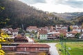 City of Guca from above Royalty Free Stock Photo