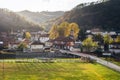 City of Guca Serbia from above Royalty Free Stock Photo