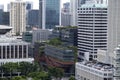 City Hall area in Singapore which located at the heart of civic district