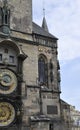 City Hall with Astronomy Clock from Prague in Czech Republic Royalty Free Stock Photo