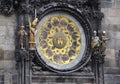 City Hall Astronomy Clock from Prague in Czech Republic Royalty Free Stock Photo