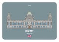 City Hall in Belfast, UK