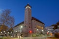 City hall from Bucharest sector 1 , Romania , Banu Manta Royalty Free Stock Photo