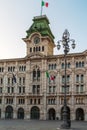 City Hall building on Trieste, Italy Royalty Free Stock Photo